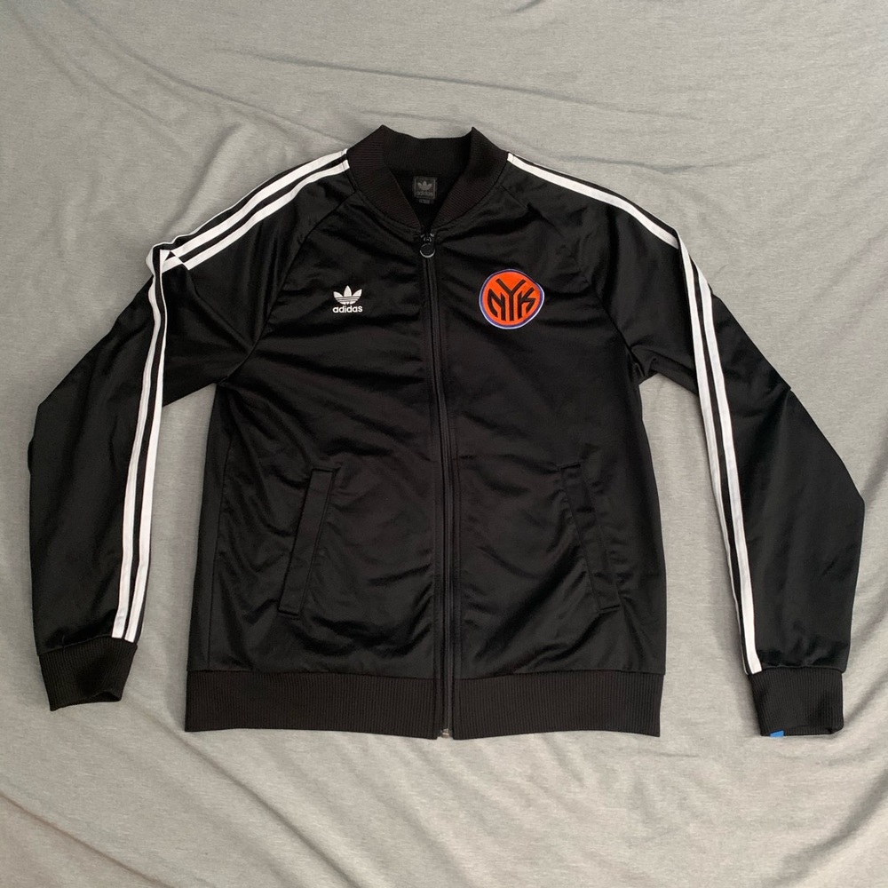 [SOLD] Adidas Originals Knicks Zip-up Track Jacket